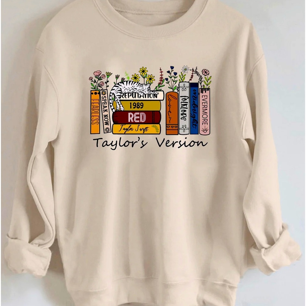 Taylor Swift Version Sweatshirt Sz M